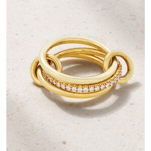 Spinelli Kilcollin “Sonny” Set of Three 18 Karat Gold Diamond Rings